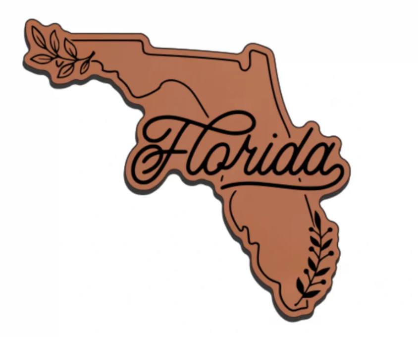 Florida State Outline Patch