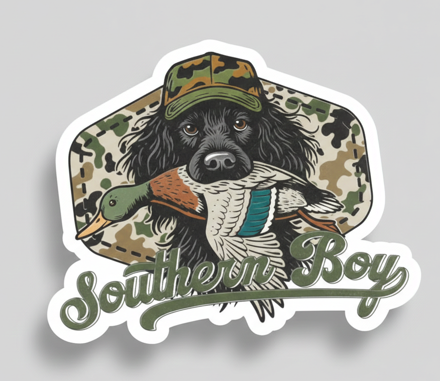 Southern Boy Leather Patch